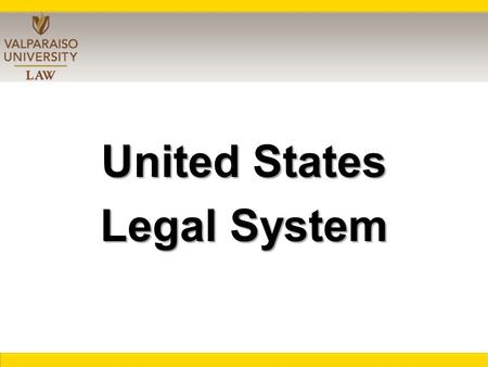legal system