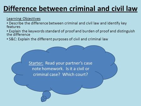 civil law