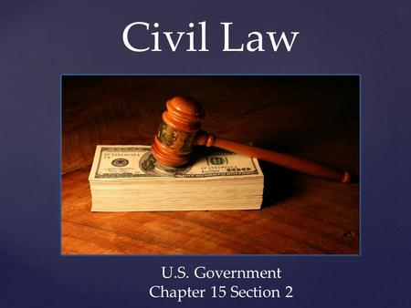 civil law