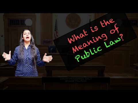 law of public