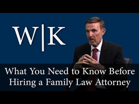 family law attorney