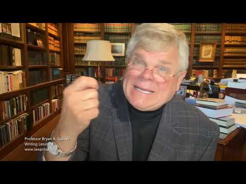 writing law