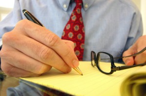 writing law